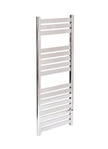 ASHTON Heated Towel Rail Brushed Nickel