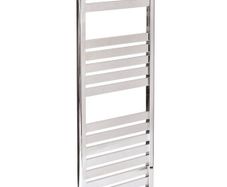 ASHTON Heated Towel Rail Brushed Nickel