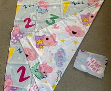 Toddler Peppa Pig duvet cover and pillow case