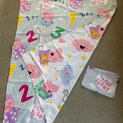 Toddler Peppa Pig duvet cover and pillow case