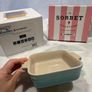 Le Creuset Sorbet Collection Set of 4 Square Baking Dishes 13cm Image 4