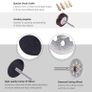 Rotary Tool Accessories Kit 361 Pieces 1/8"(3.2mm) Diameter Shanks Universal Fitment for Easy Cutting, Grinding, Sanding, Sharpening, Carving and Polishing Image 7