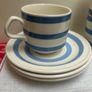 Vintage Carrigaline Pottery cups/saucers/ Image 5