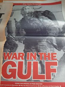 Sunday Telegraph Gulf war supplements 1991