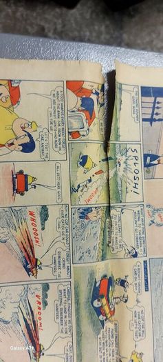 The breezer comic march 23 ,1968,vintage collectors item, thank you.,sold as is ,see pictures for condition used,