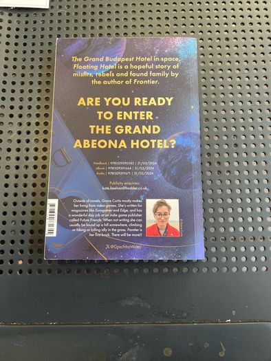 Grace Curtis Floating Hotel Uncorrected Proof Copy 2024 author of Frontier
