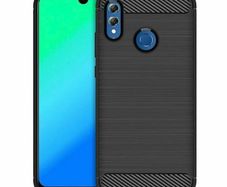 Shockproof Case For Huawei P SMART 2019 Carbon Fibre Effect Back Cover