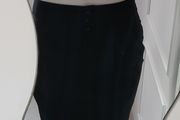 S'NOB San Noblesse Black Double Back pockets skirt with side pockets Sz L ( Fit 12-14 UK) Bnwot- Rrp 89 (New)
