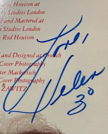 PRICE DROP! Autographed. The Three Degrees - Album of Love. Perfect condition. Rare and collectible. A unique present for the soul fan in your life!