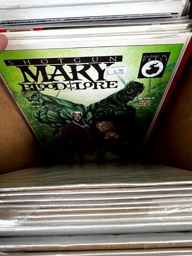 Indie Long Comic Box w 250 Comics for Sale