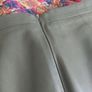 Green leather skirt Image 2