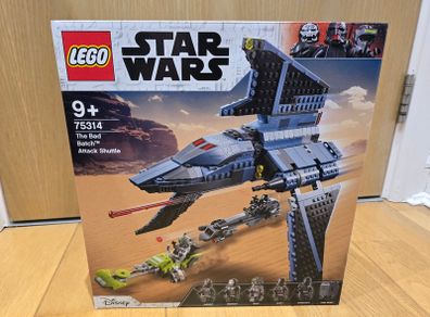 Lego 75314 The Bad Batch Attack Shuttle