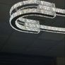Led Crystal Chandelier Stainless Steel. Image 4