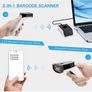 NETUM DS5000 Bluetooth 1D Barcode Scanner Hands-Free CCD Barcode Reader with Stand and Built-in Memory Image 4