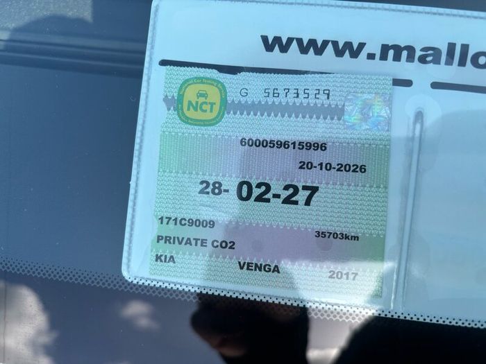 Kia Venga (New NCT )