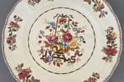Large Round Serving Plate Madras Spain