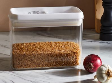 Rectangular Flip-Tight Food Storage x3