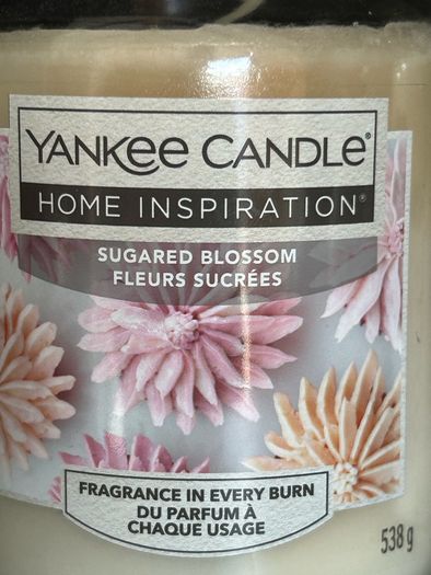Sugared Blossom Yankee Candle 538g