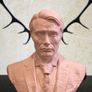 3D Printed Mad Mikkelsen as Dr. Hannibal Lecter Image 3