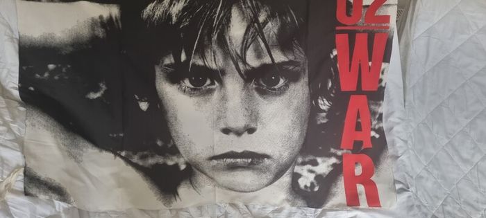 Rare U2 War Flag/Banner