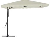 Outdoor Parasol with Steel Pole 250x250 cm Sand