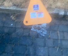 Dublin City Council Clamp for car