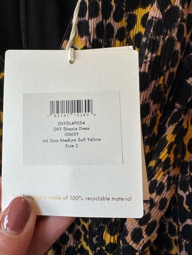 New with tags Diane Von Furstenburg midi. RRP 570.