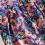 Purple Floral Mini Skirt - Size 8 Image 3