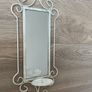 Wall Mirror With Candle Holder Image 2
