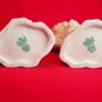 Pair of Belleek Tree Stump Vases (Spill Vases), 5th Mark, Ireland Image 6