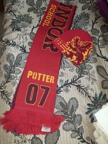 Harry Potter Gryffindor Knitted Scarf