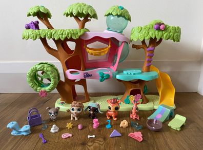 LPS Littlest Pet Shop Tree House Magic Motion and Figurines