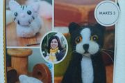 Needle Felting kit "Cats"
