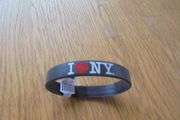 I Love N.Y. Wrist Band for Sale