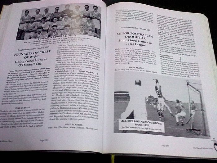 The Naomh Mhuire Story 1946-1994 Ireland Irish GAA Drogheda Louth local history