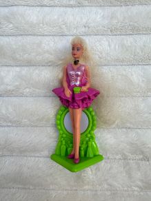McDonald's Happy Meal Toy Barbie 1995 Pink Dress Used Please see photos