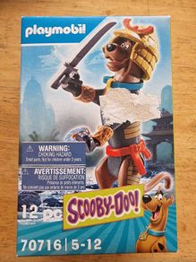 BRAND NEW Playmobil Scooby Doo  Samurai Action Figure 70716