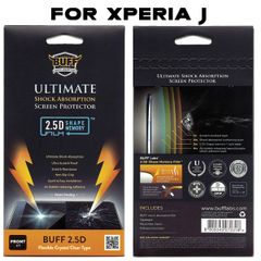Buff SONY XPERIA J Shock absorption Screen protector film free postage