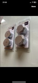 stair rail End caps chrome NEW