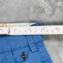 Meyer Mens Trousers Roma W38 L32 Blue Cotton Straight Zip Fly Image 4