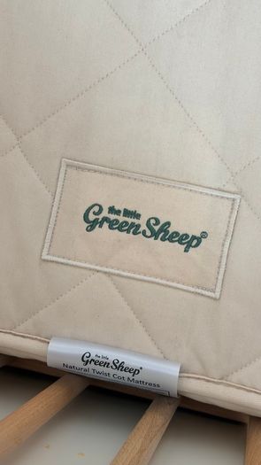 IKEA Sniglar cot with The Little Green Sheep mattress