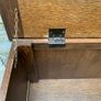 Antique Oak Blanket Box With Drawers. Image 7