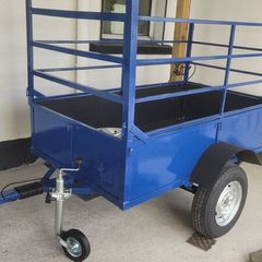 trailer 6x3.5 ft new tyres lights freshly painted