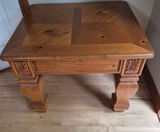 small oak table