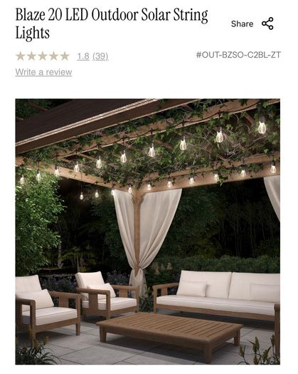 solar lights grand new in box