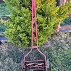 Vintage Follows & Bate push lawnmower