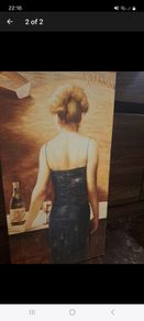 Canvas art Lady