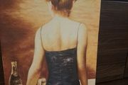 Canvas art Lady