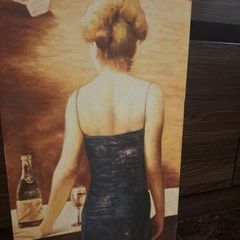 Canvas art Lady