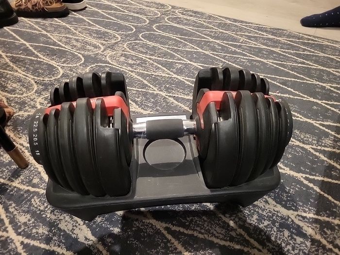 RPM Power 24 kilo Adjustable Dumbells New In Box